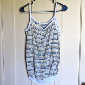 Rainbow Striped Vintage Cami